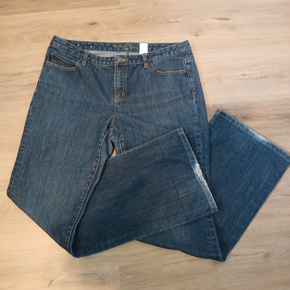 Michael Kors Women's Jeans in Dark Blue Denim - size 10